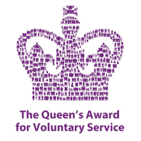 Queen's Award for Voluntary Service Logo